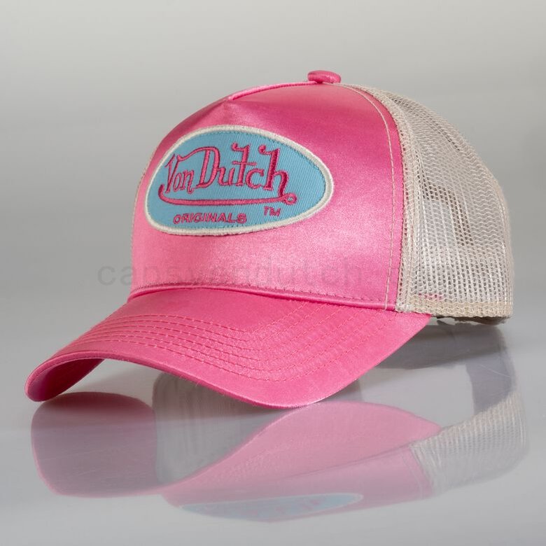 (image for) Ausgang Von Dutch Originals -Trucker Cary Cap, pink/sand F0817888-01605
